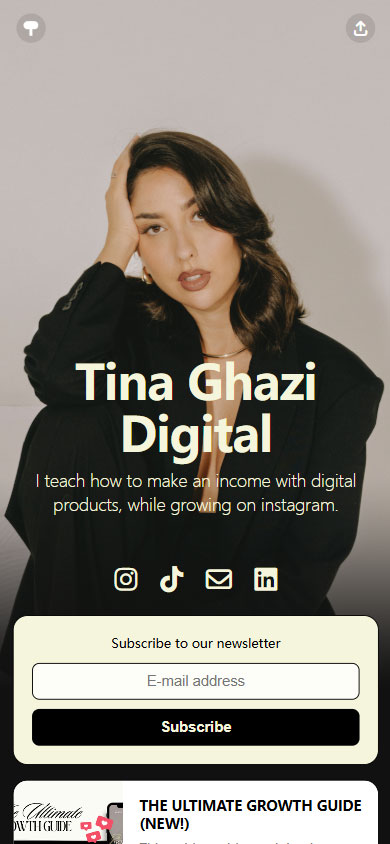 User Case Tina Ghazi